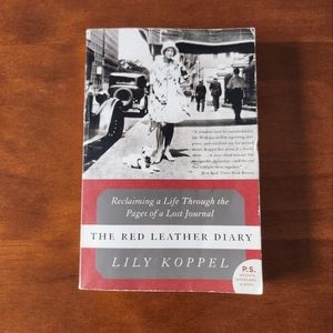 "The Red Leather Diary" by Lily Koppel Softcover Book